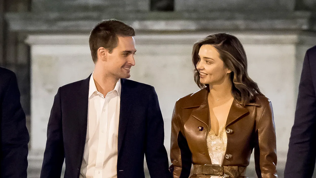 jennifer aniston and evan spiegel